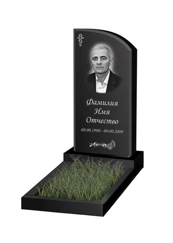Вертикальный памятник. Модель - ВЕРТ015