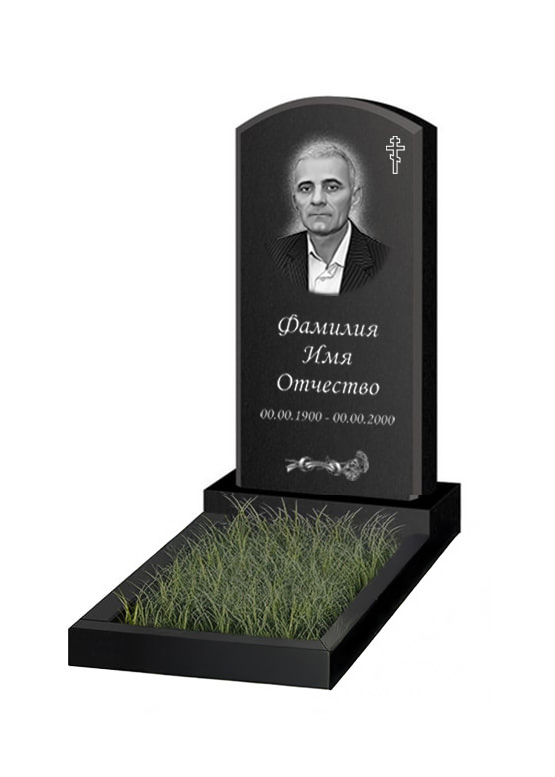 Вертикальный памятник. Модель - ВЕРТ017