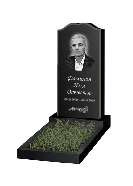 Вертикальный памятник. Модель - ВЕРТ031