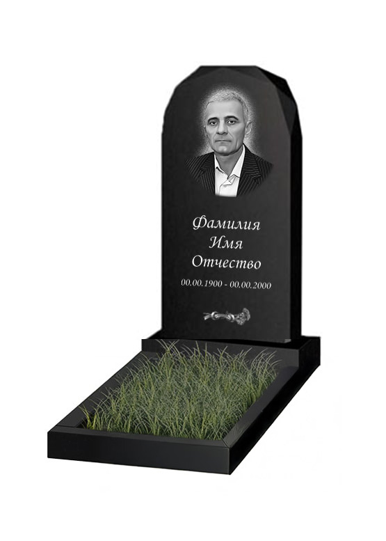 Вертикальный памятник. Модель - ВЕРТ069
