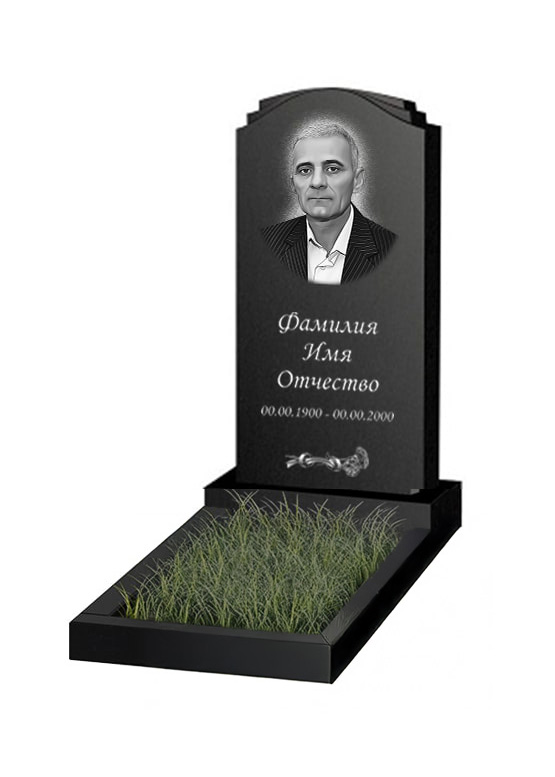 Вертикальный памятник. Модель - ВЕРТ070