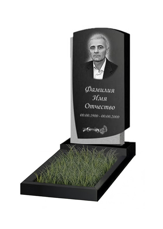 Вертикальный памятник. Модель - ВЕРТ105