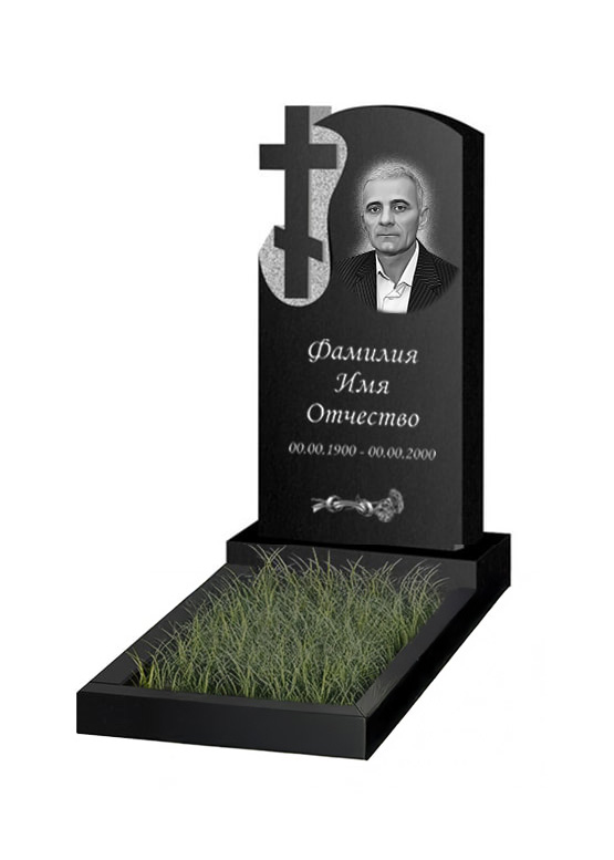 Вертикальный памятник. Модель - ВЕРТ108