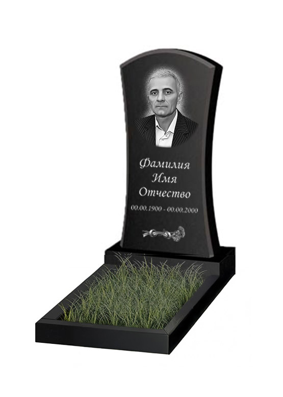 Вертикальный памятник. Модель - ВЕРТ115