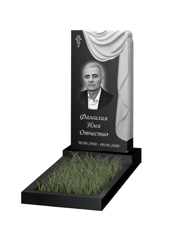 Вертикальный памятник. Модель - ВЕРТ141