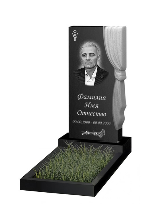 Вертикальный памятник. Модель - ВЕРТ142