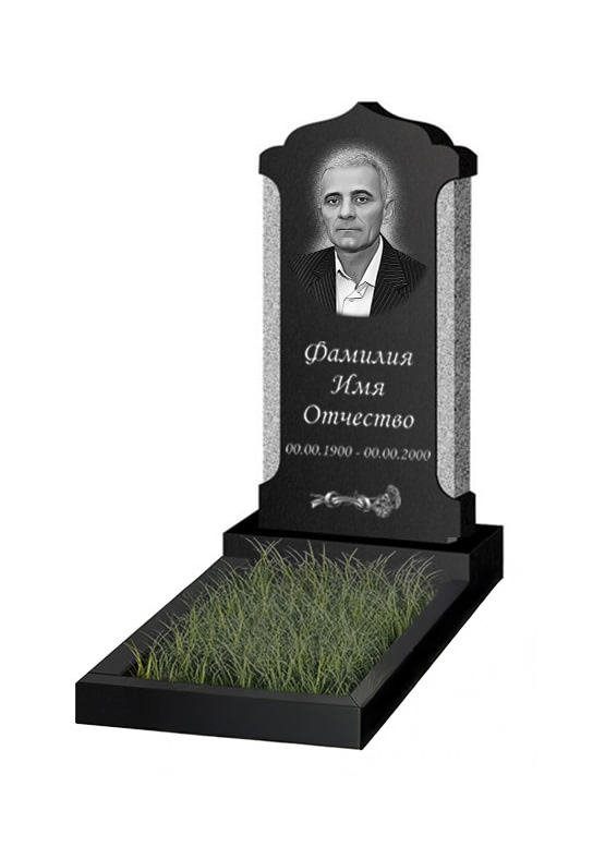 Вертикальный памятник. Модель - ВЕРТ146