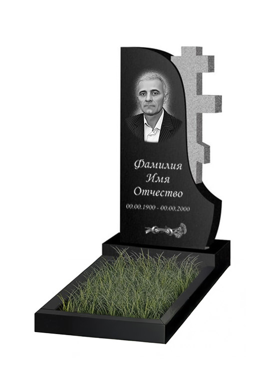 Вертикальный памятник. Модель - ВЕРТ187