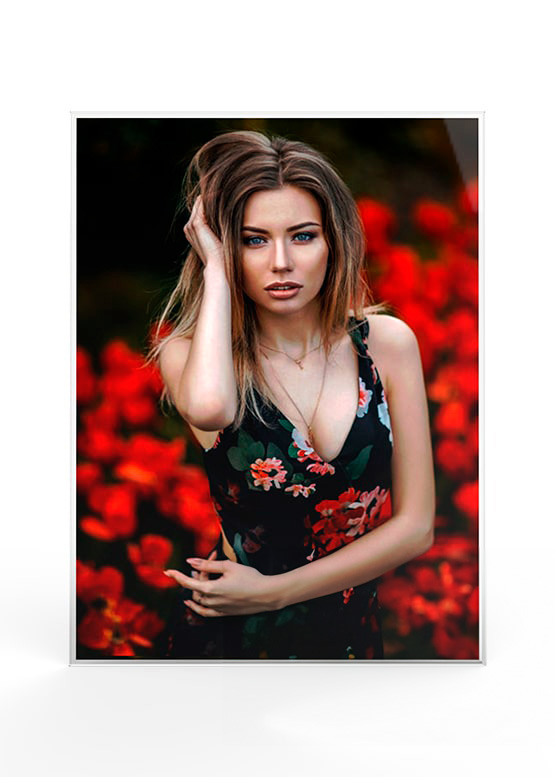Фотография на стекле - ФНС002. Размер: 40*30*1,2 см