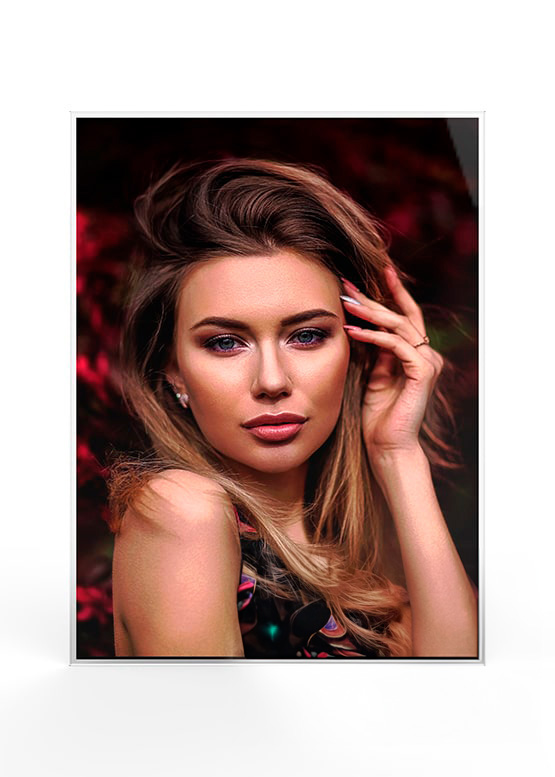 Фотография на стекле - ФНС004. Размер: 80*50*1,2 см
